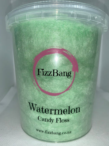 FizzBang Green Watermelon Candy Floss - Fizzbang